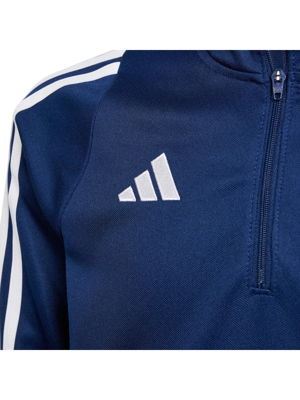 Adidas Tiro 24 Training Top vaikiški džemperiai, tamsiai mėlyna IR9360 2 Adidas Tiro 24 Training Top vaikiški džemperiai, tamsiai mėlyna IR9360 2