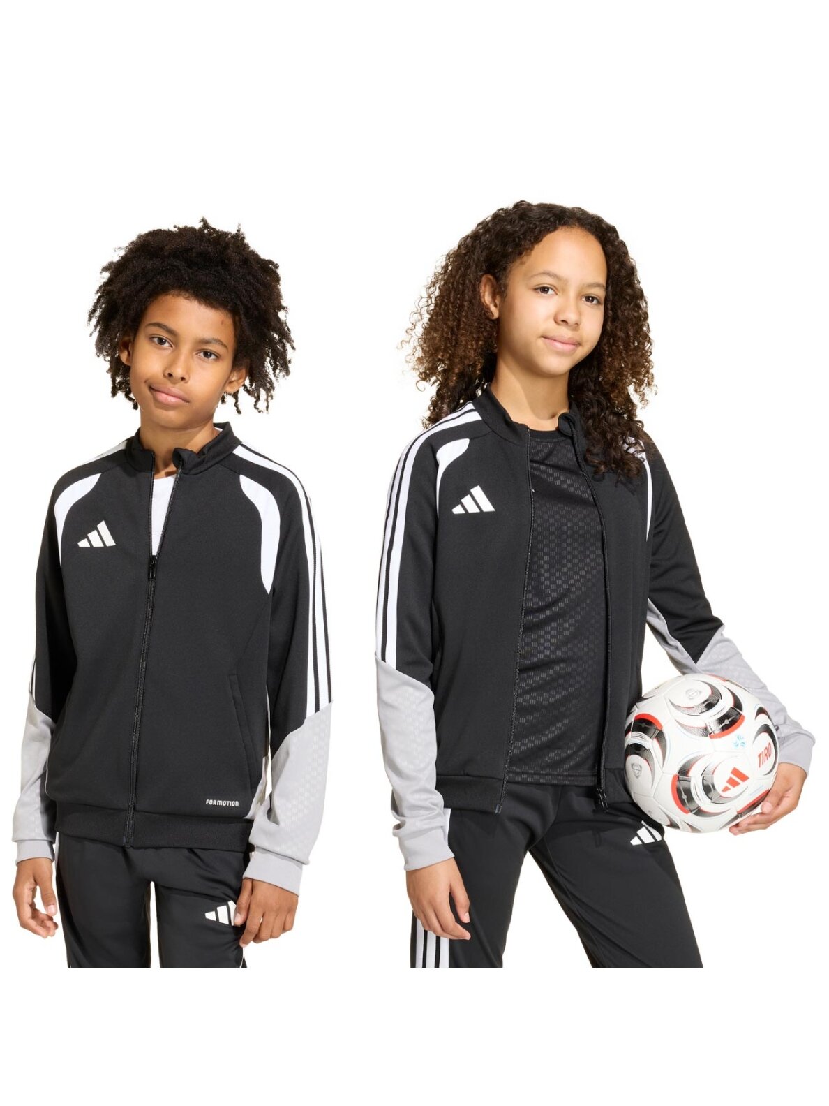 Adidas Tiro 26 Competition Training treniruočių džemperis vaikams juoda KA7711 Adidas Tiro 26 Competition Training treniruočių džemperis vaikams juoda KA7711