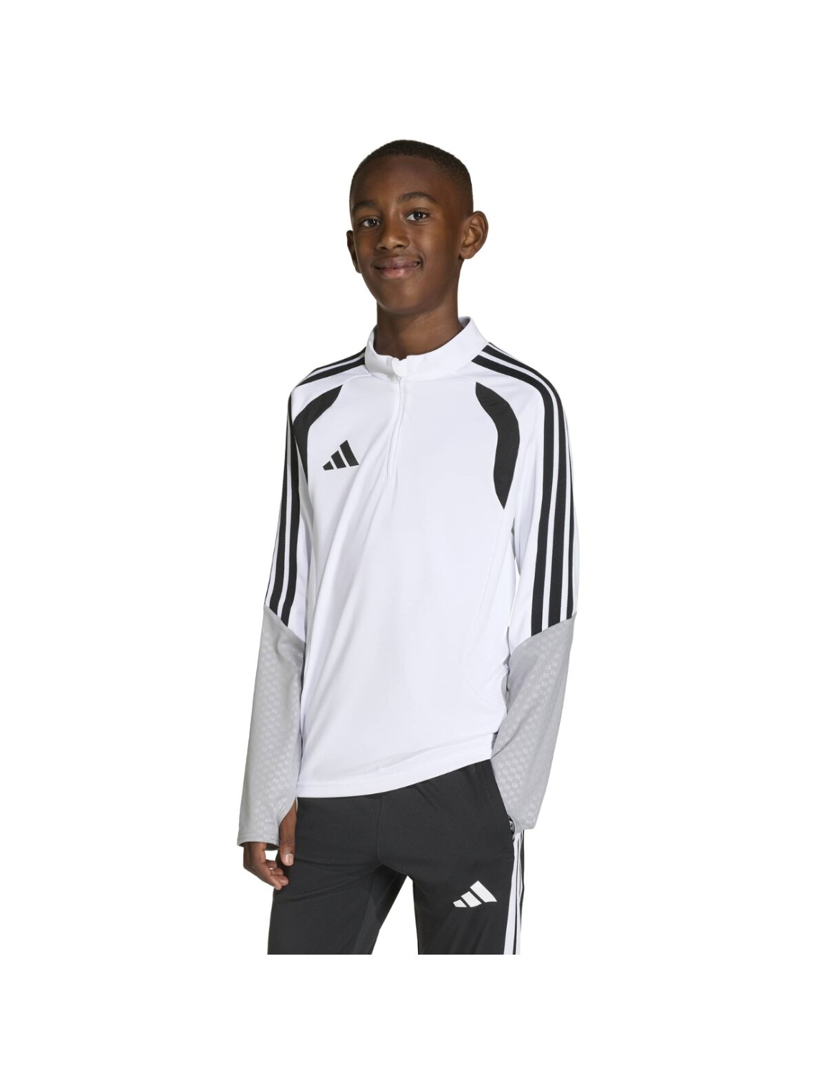 Adidas Tiro 26 Competition Training Top vaikams balto-pilka KA7577 3 Adidas Tiro 26 Competition Training Top vaikams balto-pilka KA7577 3