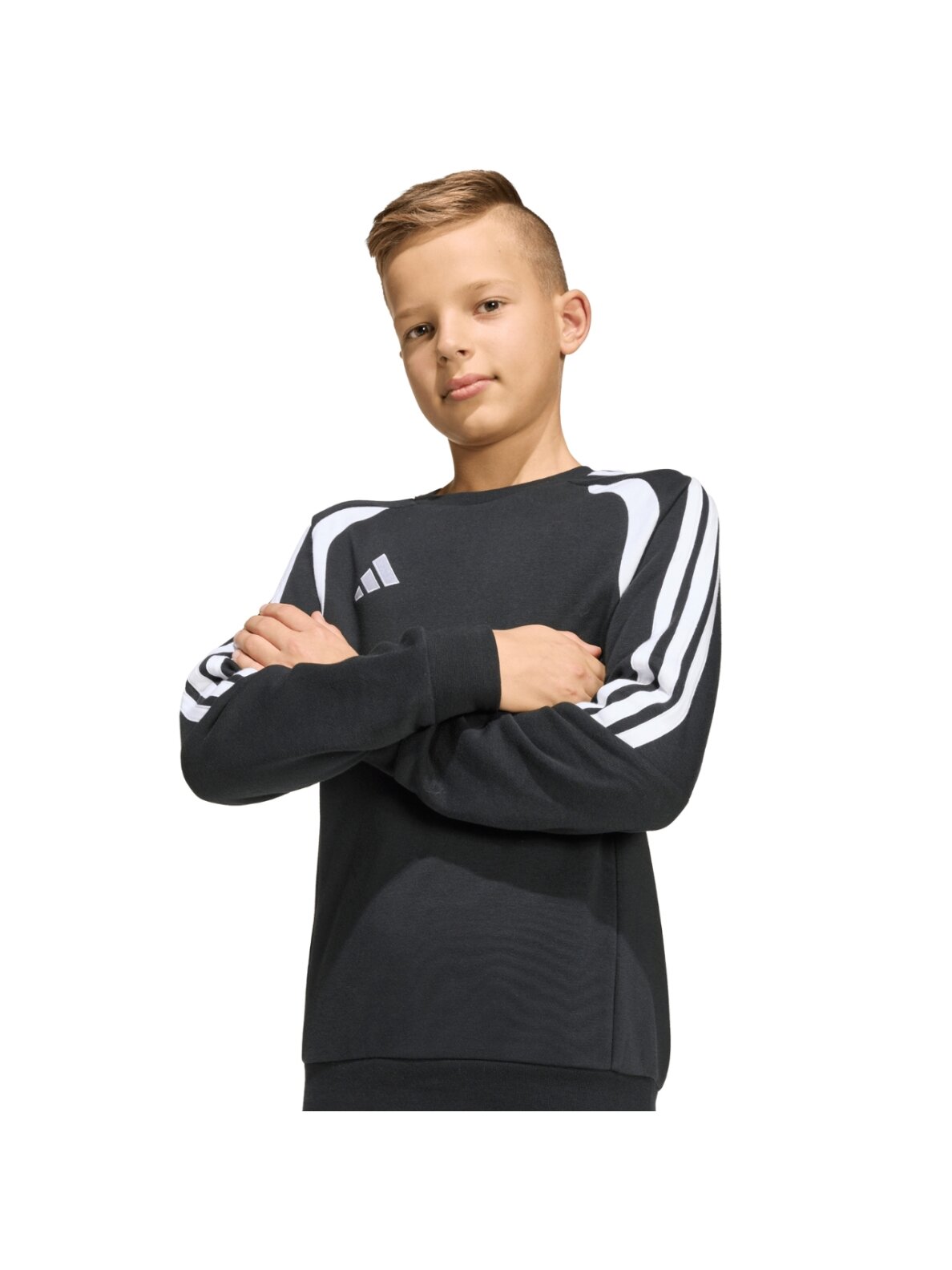 Džemperis vaikams adidas Tiro 26 League Sweat Crew juodas KF5822 5 Džemperis vaikams adidas Tiro 26 League Sweat Crew juodas KF5822 5
