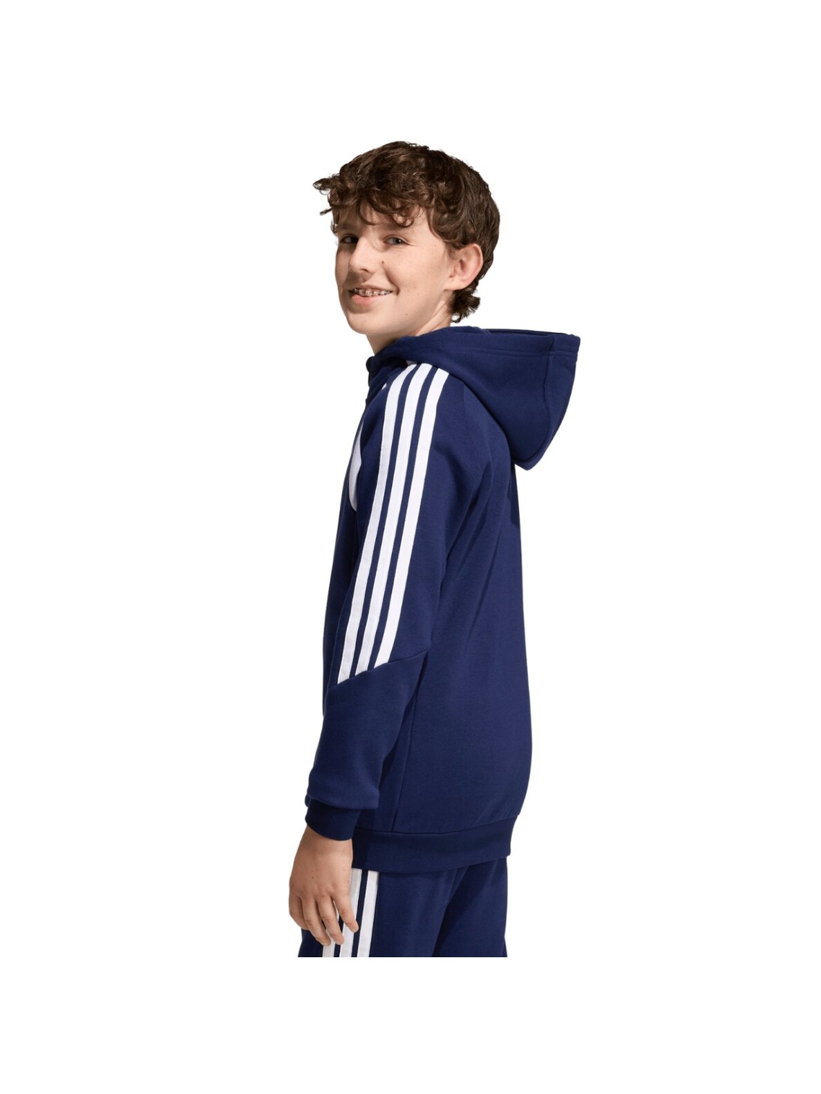adidas Tiro 26 League Sweat Full Zip Hoodie džemperis vaikams tamsiai mėlynas KF3322 4 adidas Tiro 26 League Sweat Full Zip Hoodie džemperis vaikams tamsiai mėlynas KF3322 4