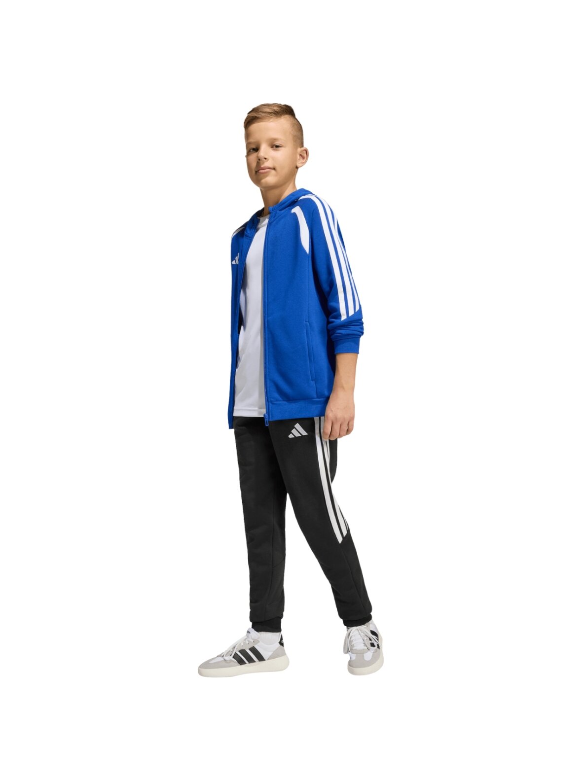Adidas Tiro 26 League Sweat Full Zip Hoodie vaikams mėlyna KF9102 6 Adidas Tiro 26 League Sweat Full Zip Hoodie vaikams mėlyna KF9102 6