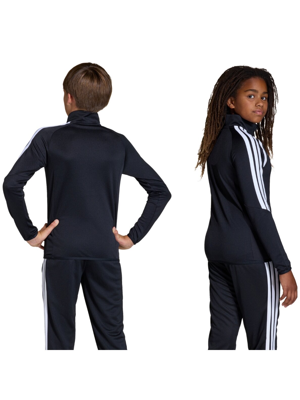 Adidas Tiro 26 League Training Top vaikiški džemperiai, juodos ir baltos spalvos JY7161 2 Adidas Tiro 26 League Training Top vaikiški džemperiai, juodos ir baltos spalvos JY7161 2