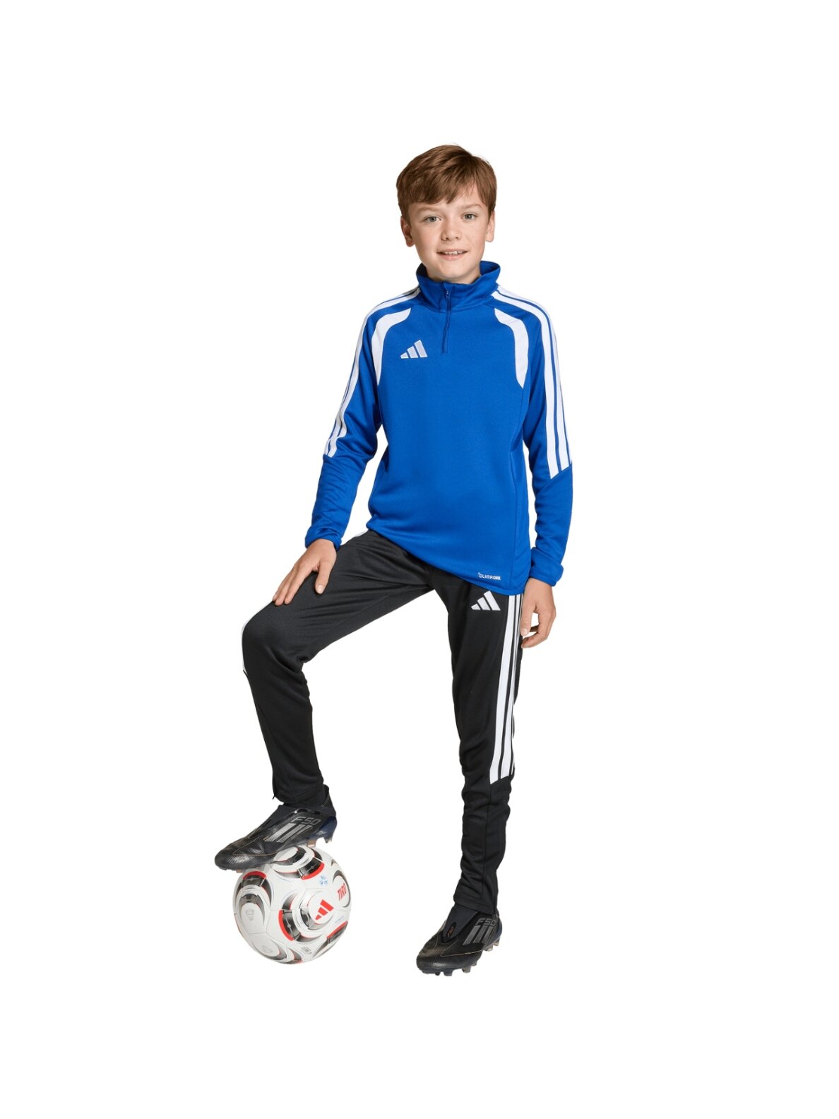 Adidas Tiro 26 League Training Top vaiko treniruočių džemperis mėlynas-baltas JY7162 5 Adidas Tiro 26 League Training Top vaiko treniruočių džemperis mėlynas-baltas JY7162 5