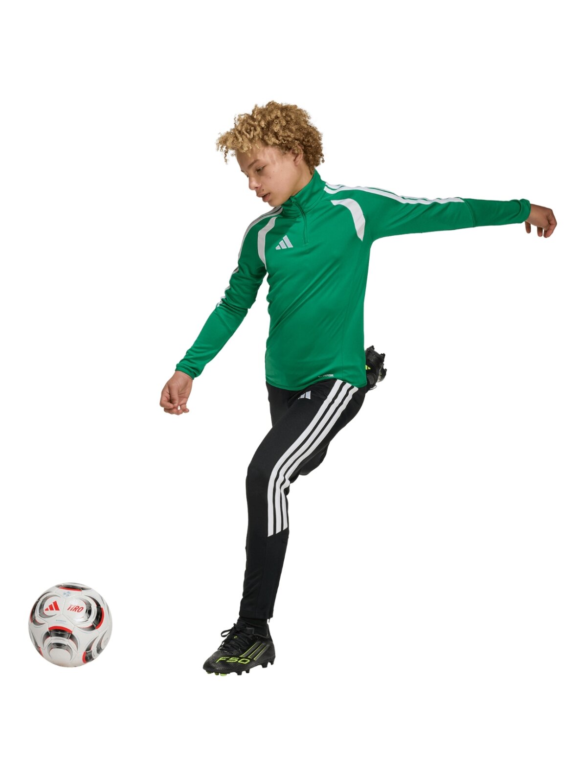 Adidas Tiro 26 League Training Top vaikams žalia-balta JY7160 5 Adidas Tiro 26 League Training Top vaikams žalia-balta JY7160 5