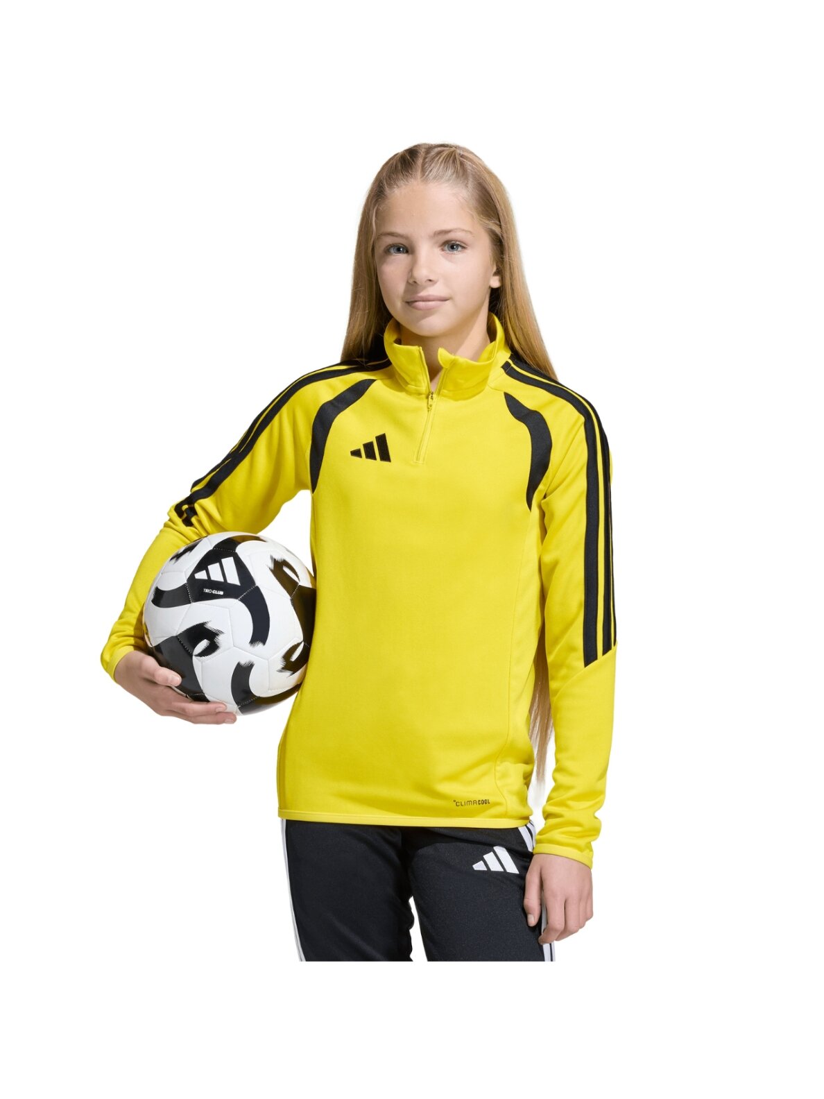 Adidas Tiro 26 League Training Top vaikams geltonai-juoda JY7158 3 Adidas Tiro 26 League Training Top vaikams geltonai-juoda JY7158 3