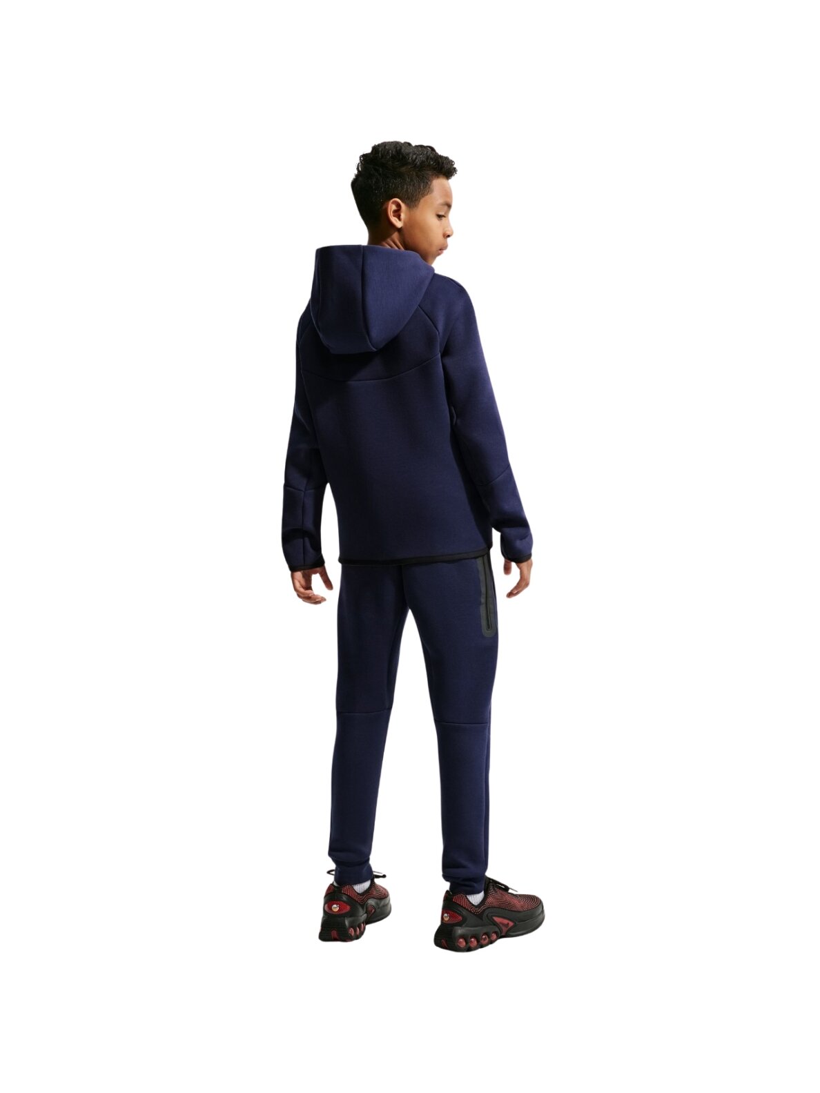 Nike FC Barcelona Tech Fleece vaikiškas džemperis, tamsiai mėlynas, II3722 498 6 Nike FC Barcelona Tech Fleece vaikiškas džemperis, tamsiai mėlynas, II3722 498 6