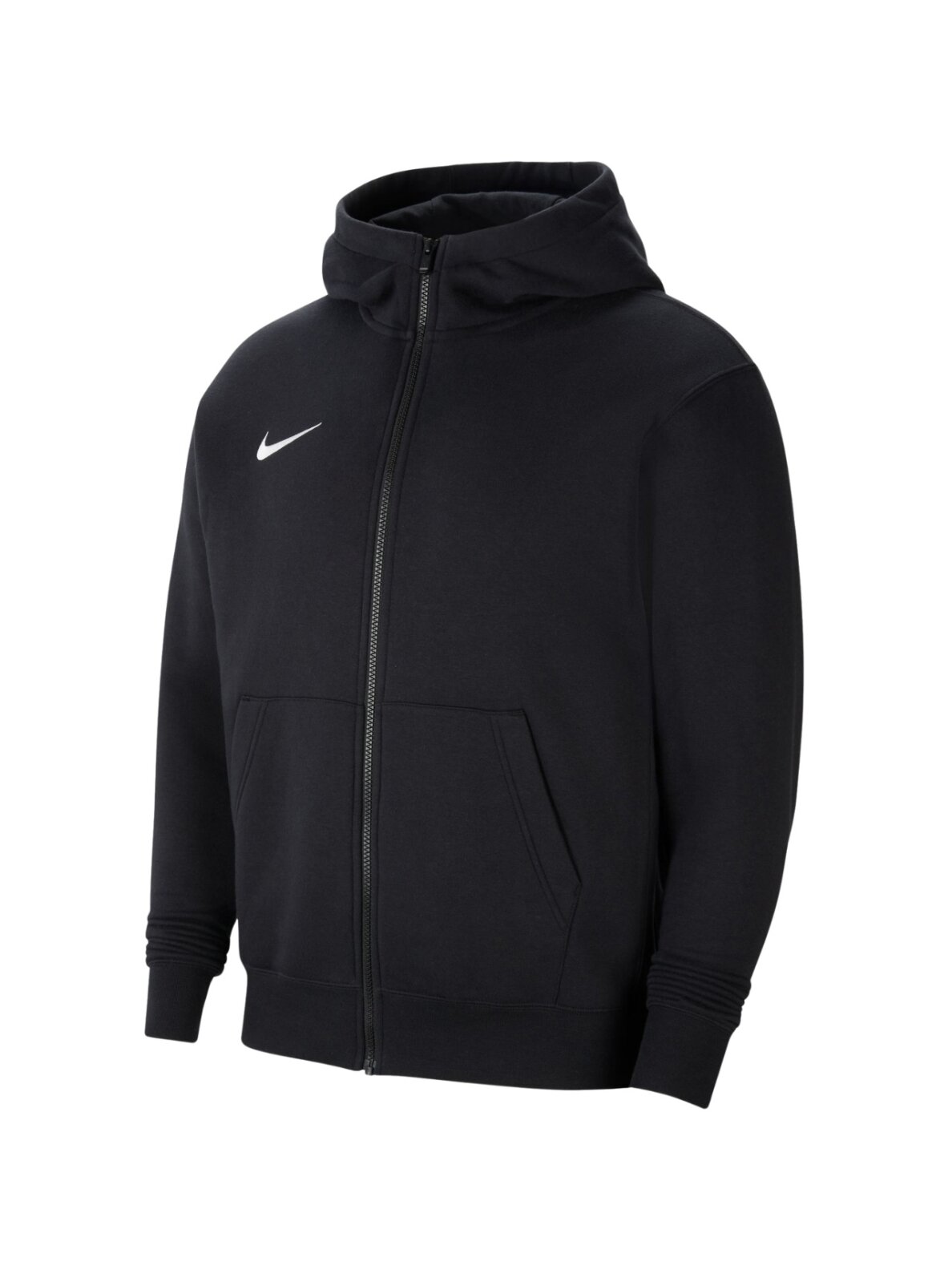 Nike Park 20 Fleece pilnas užtrauktukas vaikams, juodas CW6891 010 Nike Park 20 Fleece pilnas užtrauktukas vaikams, juodas CW6891 010