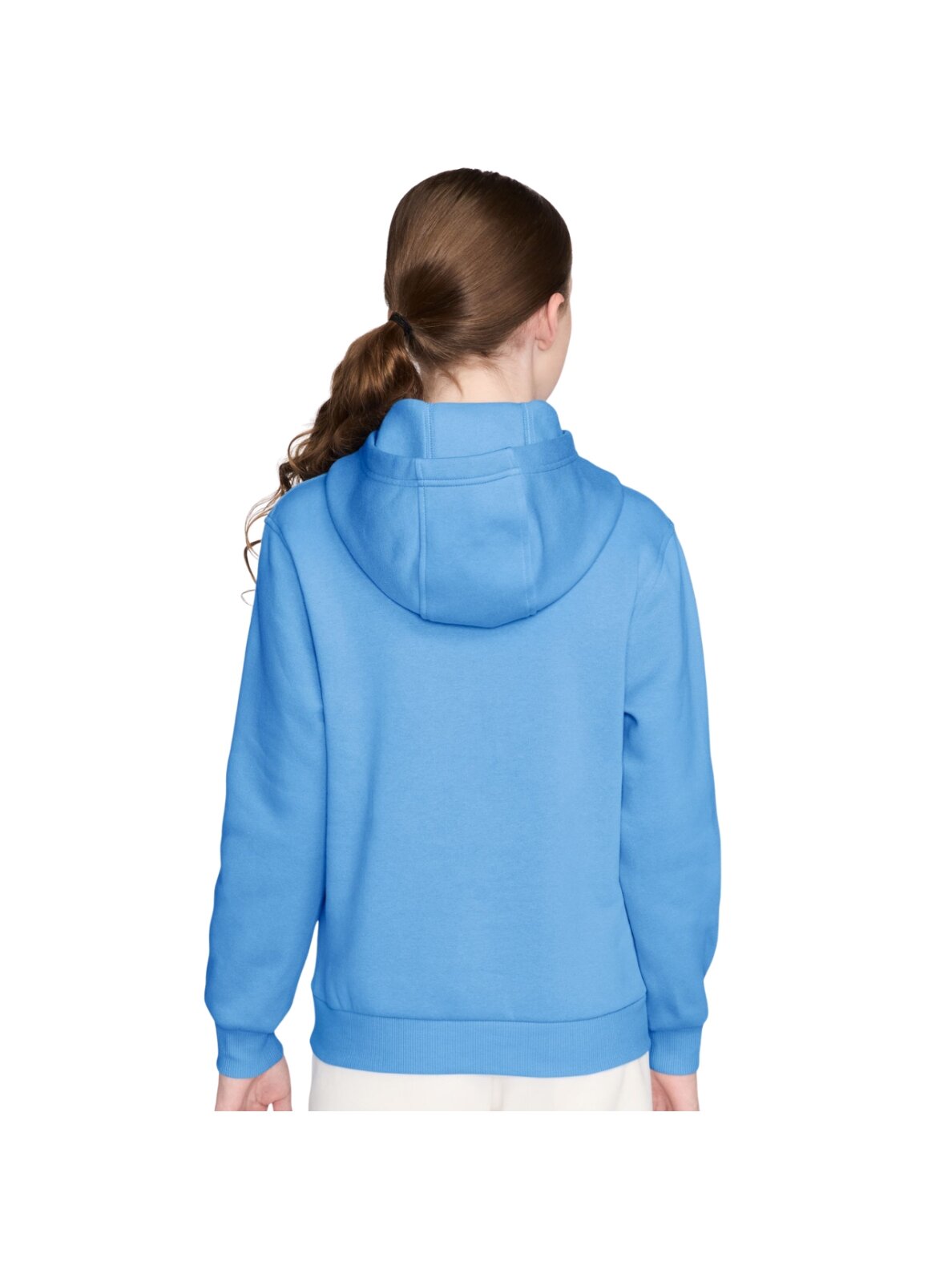 Nike Sportswear Club Fleece vaikiška palaidinė, šviesiai mėlyna FD3000 497 1 Nike Sportswear Club Fleece vaikiška palaidinė, šviesiai mėlyna FD3000 497 1