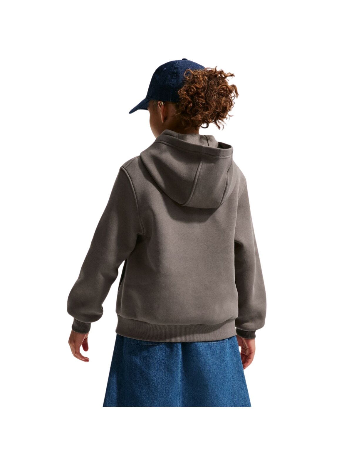 Nike Sportswear Club Fleece vaikiški megztiniai, pilki FD3004 289 1 Nike Sportswear Club Fleece vaikiški megztiniai, pilki FD3004 289 1