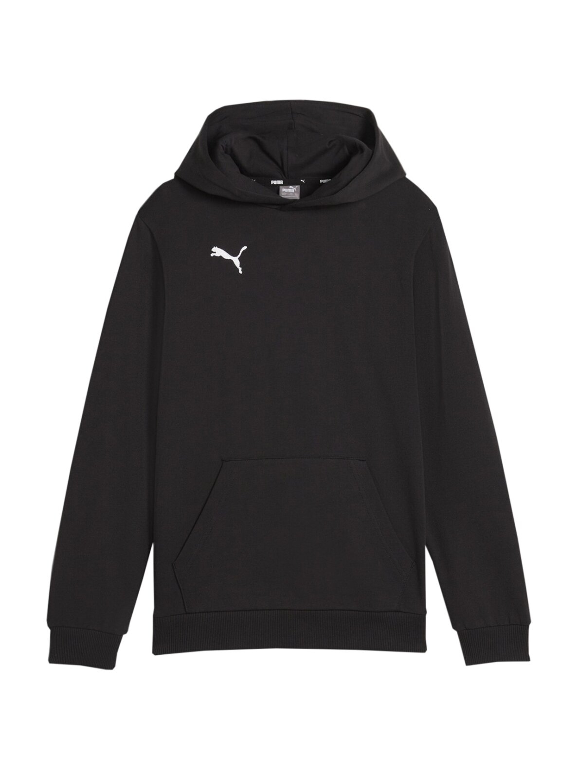 Puma Team Goal Casuals Hoddy vaikiškas džemperis juodas 658619 03 Puma Team Goal Casuals Hoddy vaikiškas džemperis juodas 658619 03