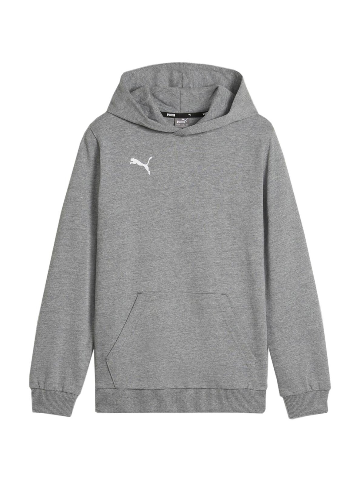 Puma Team Goal Casuals Hoddy vaikiškas džemperis pilkas 658619 33