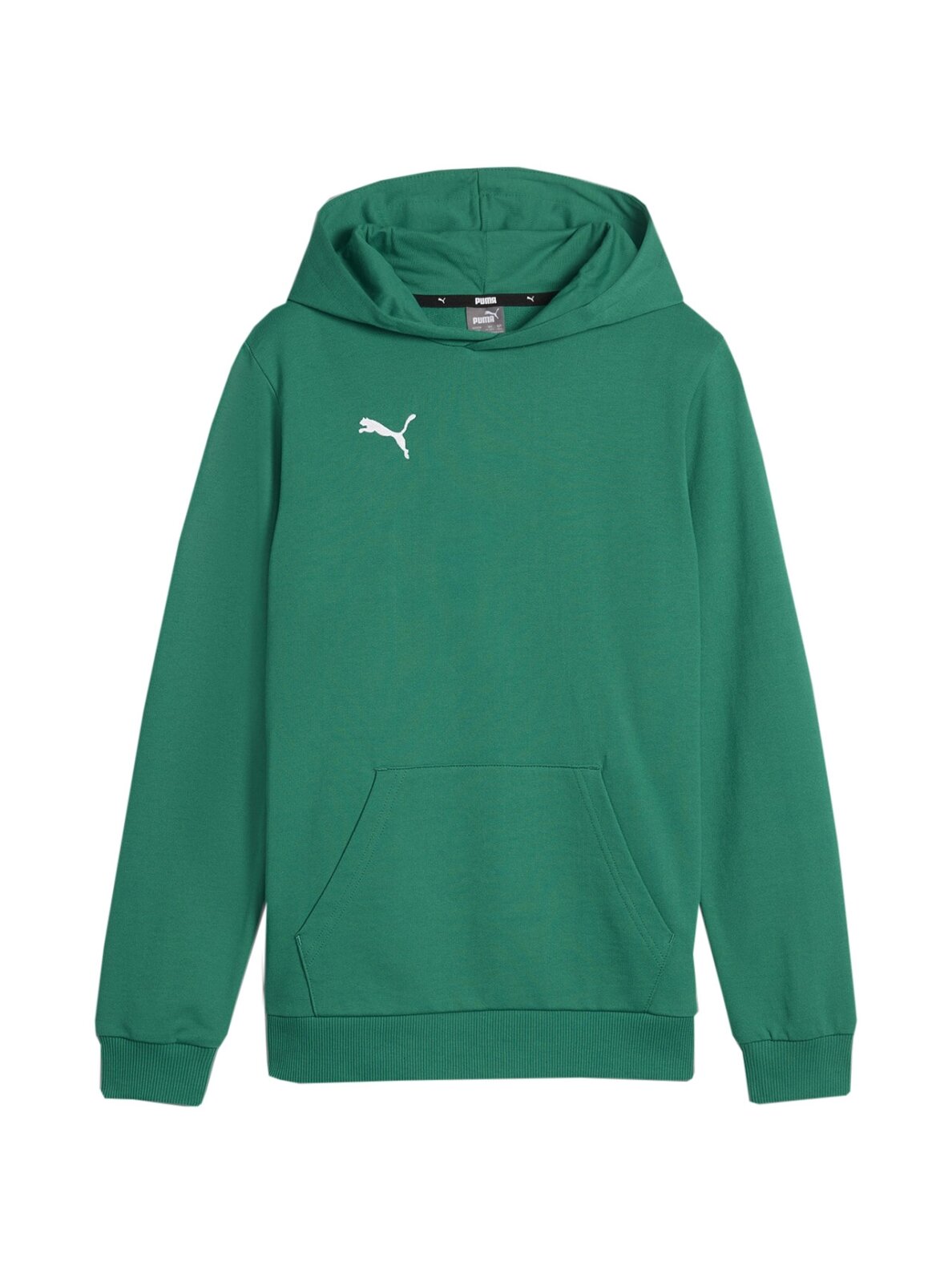 Puma Team Goal Casuals Hoddy vaikiškas džemperis žalias 658619 05 1