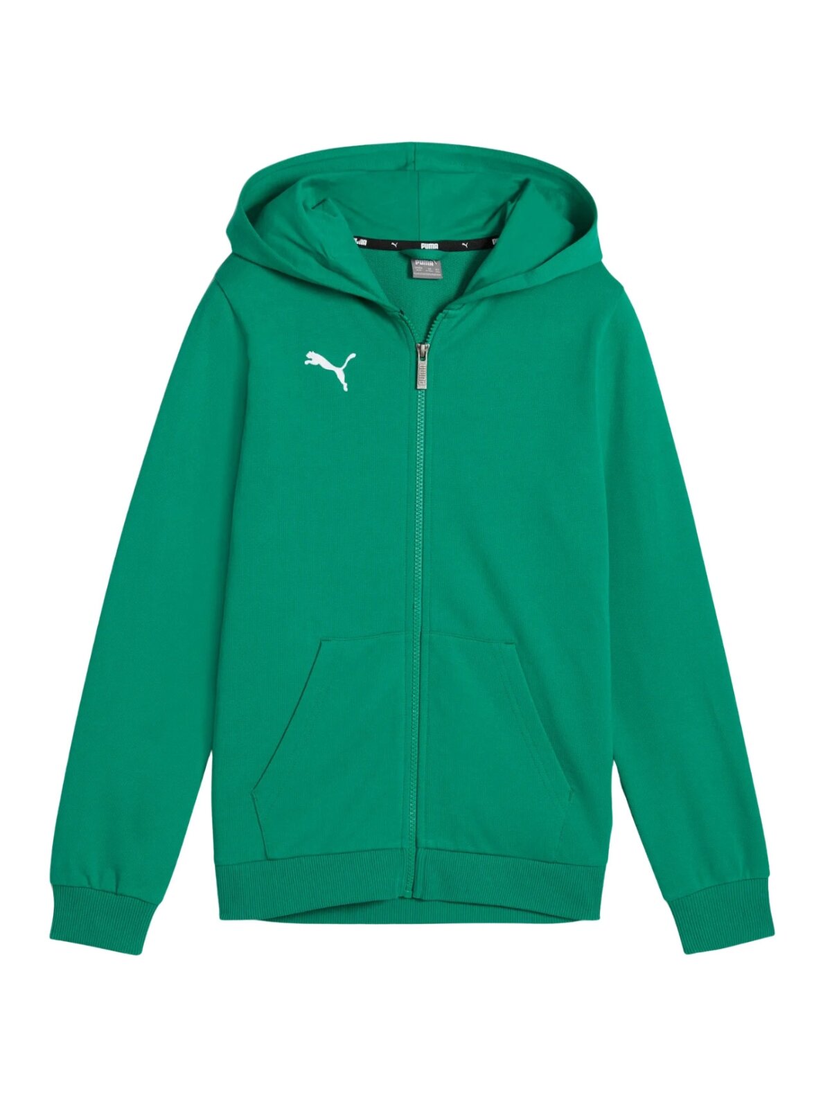Puma teamGoal Casuals Hooded vaikams žalia 658596 05