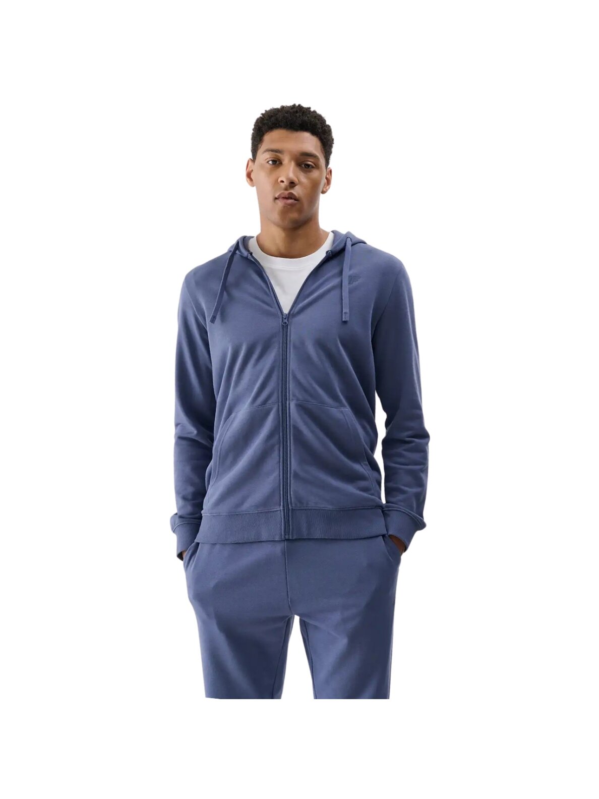 4F Vyriška džemperis M1768 denim 32S
