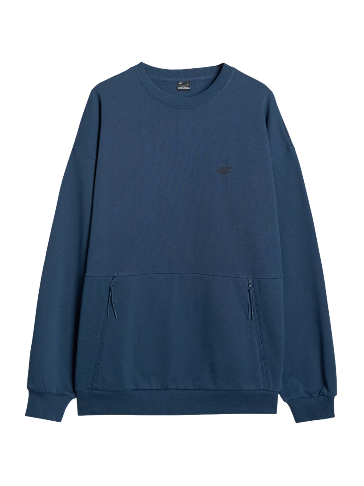 4F Vyriška džemperis M1924 denim 4FWAW25TSWSM1924 32S 1