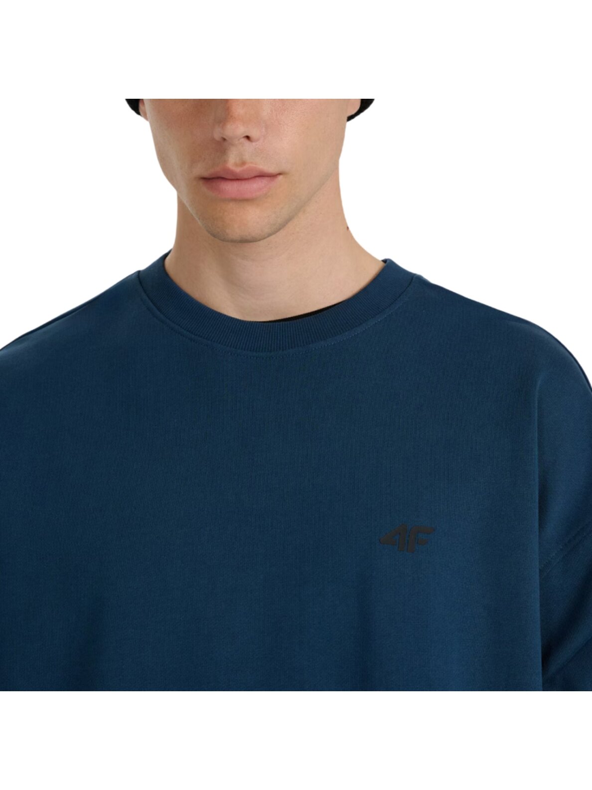 4F Vyriška džemperis M1924 denim 4FWAW25TSWSM1924 32S 3