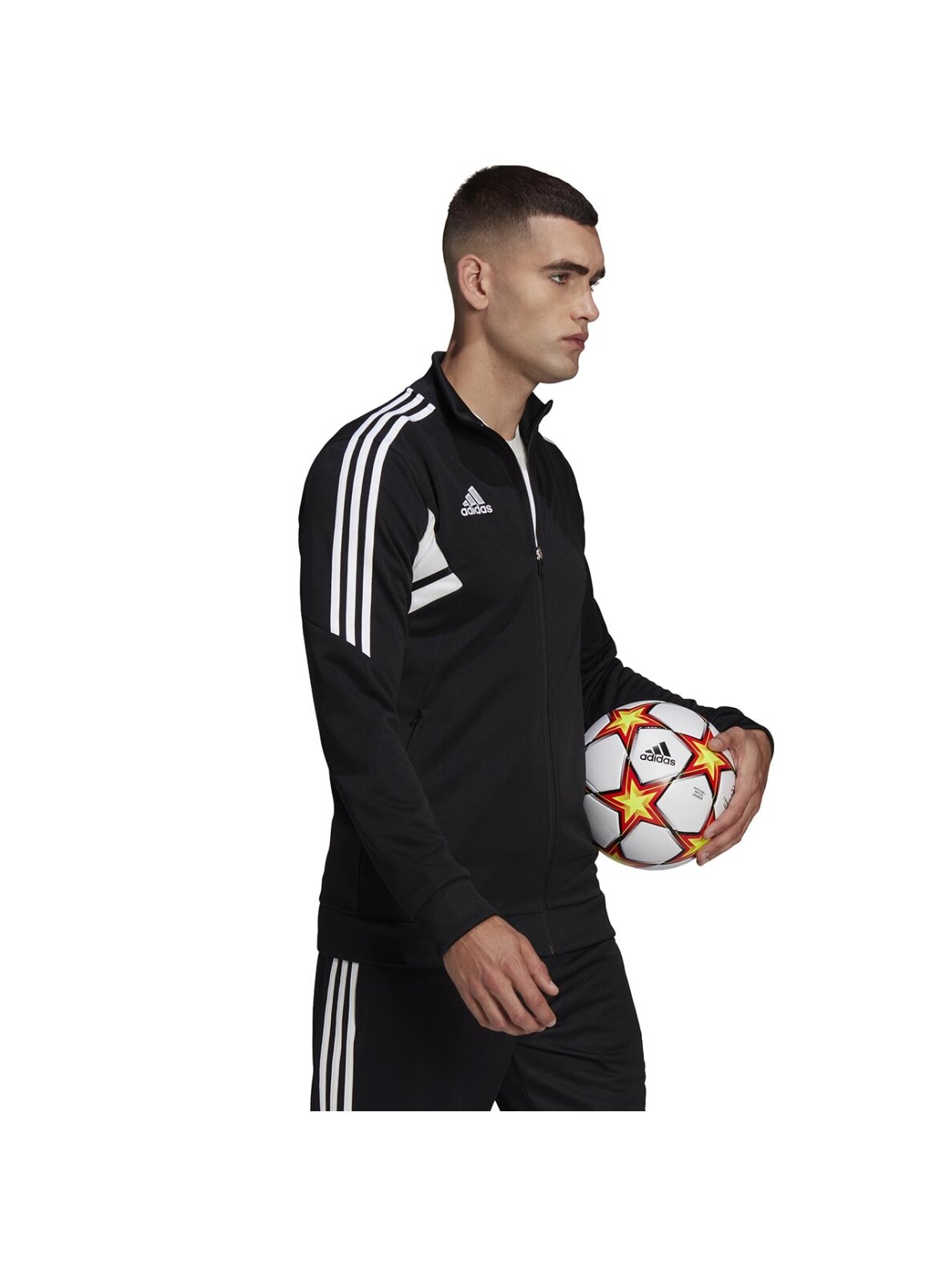 Vyriški džemperiai Adidas Condivo 22 Track Jacket juoda HA6252 3 Vyriški džemperiai Adidas Condivo 22 Track Jacket juoda HA6252 3