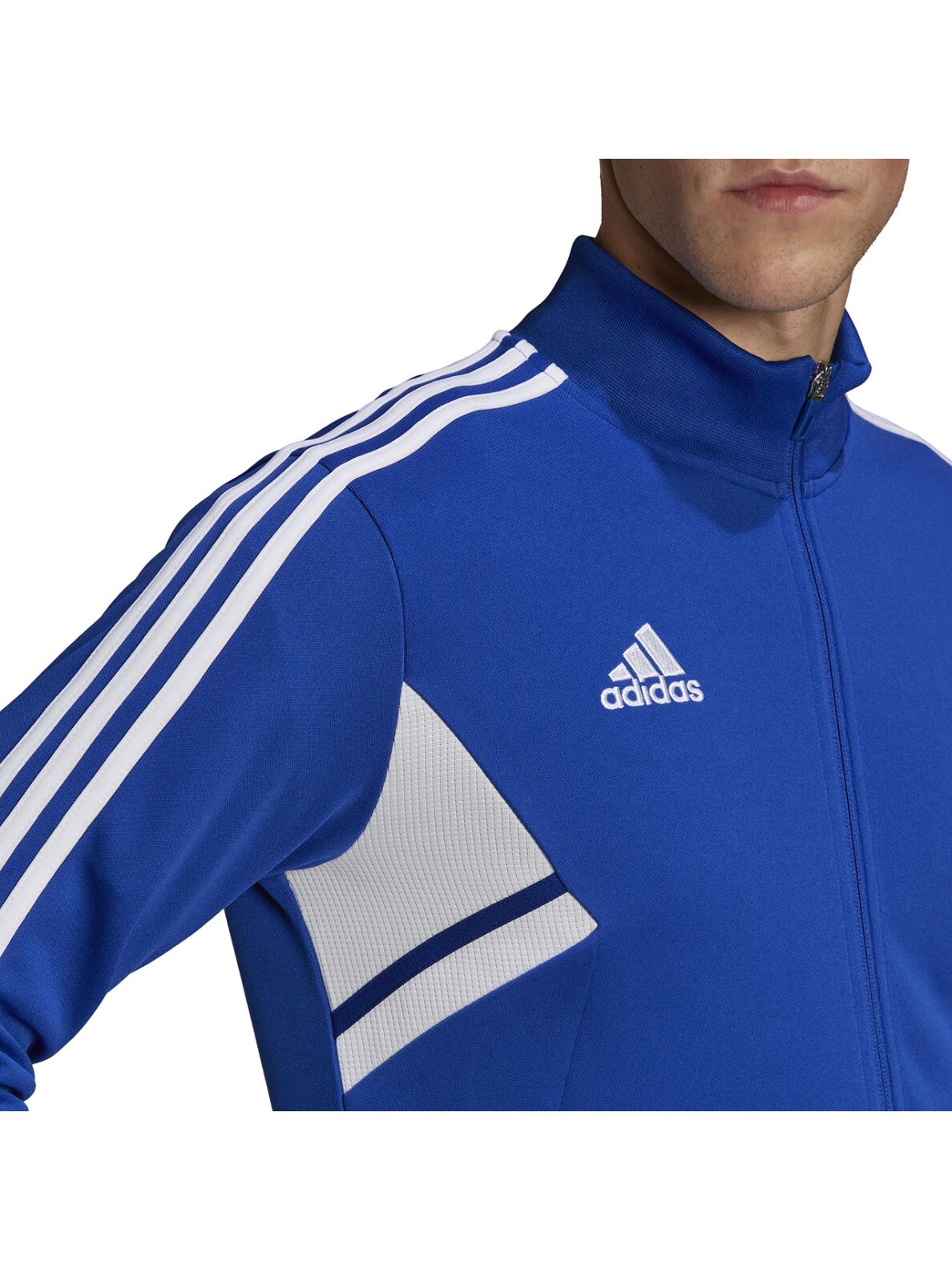Adidas Condivo 22 Track Jacket vyriškas džemperis, mėlynas HB0005 4