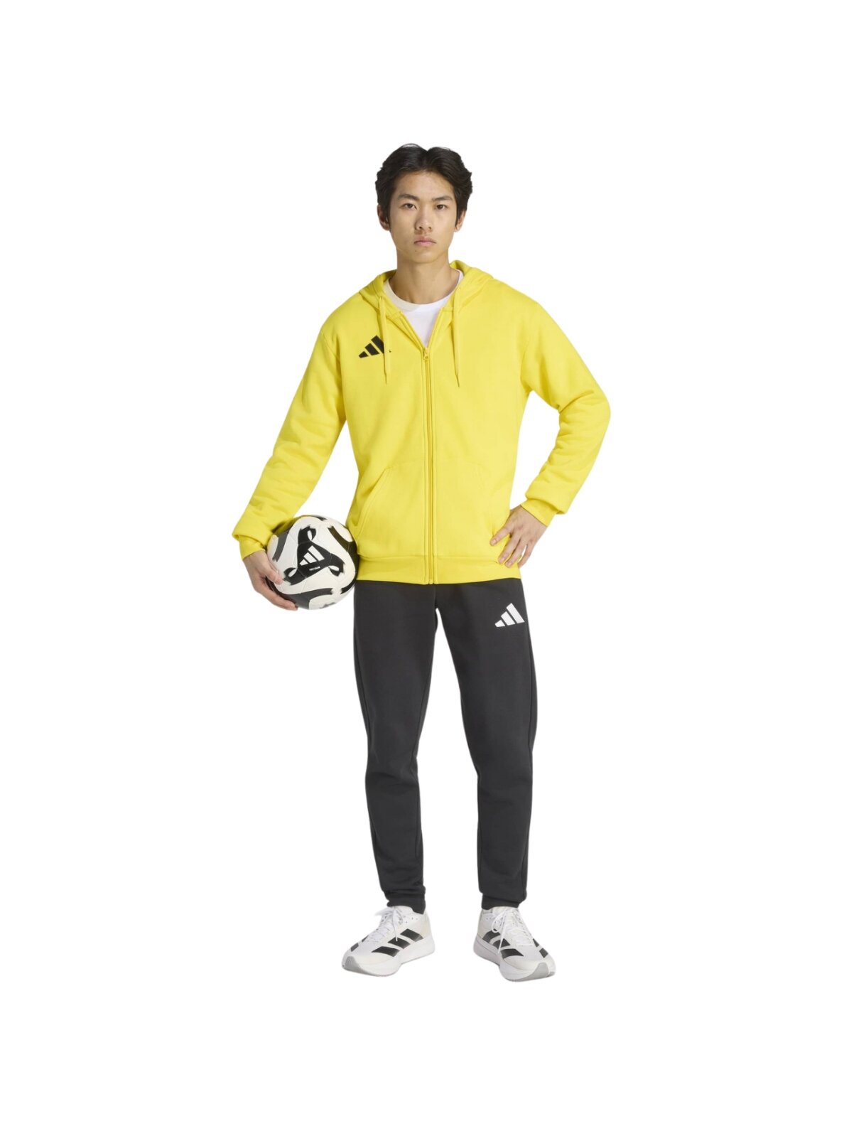 adidas Entrada 26 Full Zip Hoody vyrams geltona KF8964 6 adidas Entrada 26 Full Zip Hoody vyrams geltona KF8964 6