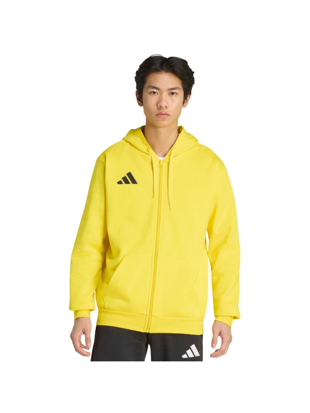 adidas Entrada 26 Full Zip Hoody vyrams geltona KF8964