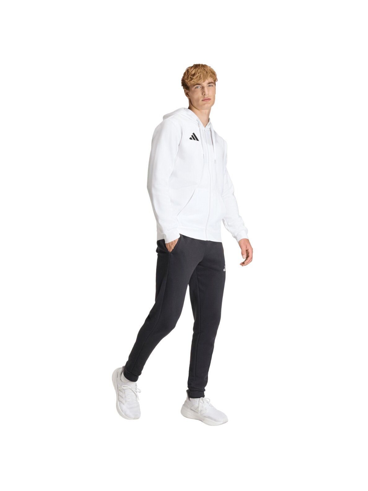 Adidas Entrada 26 FZ Hoody vyriškas palaidinė baltas KF5943 5
