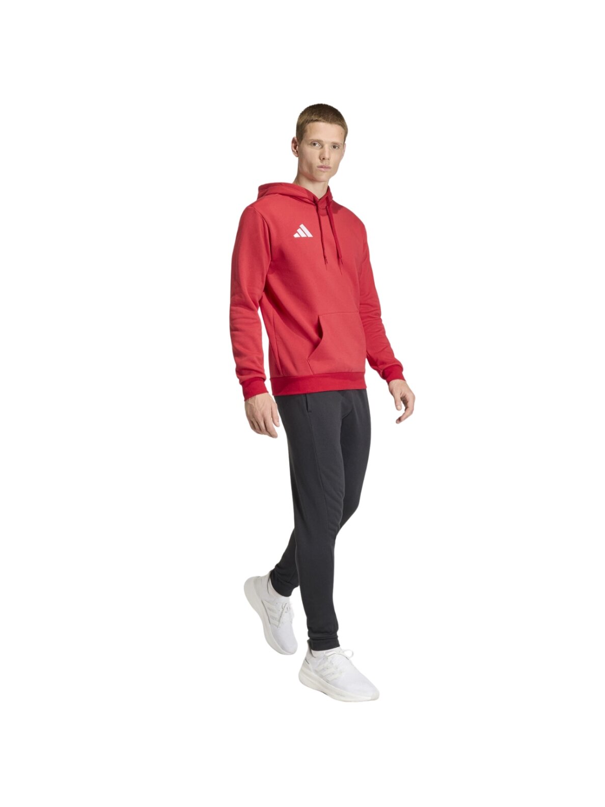 adidas Entrada 26 Hoody vyrų mikina raudona JZ6576 5 adidas Entrada 26 Hoody vyrų mikina raudona JZ6576 5