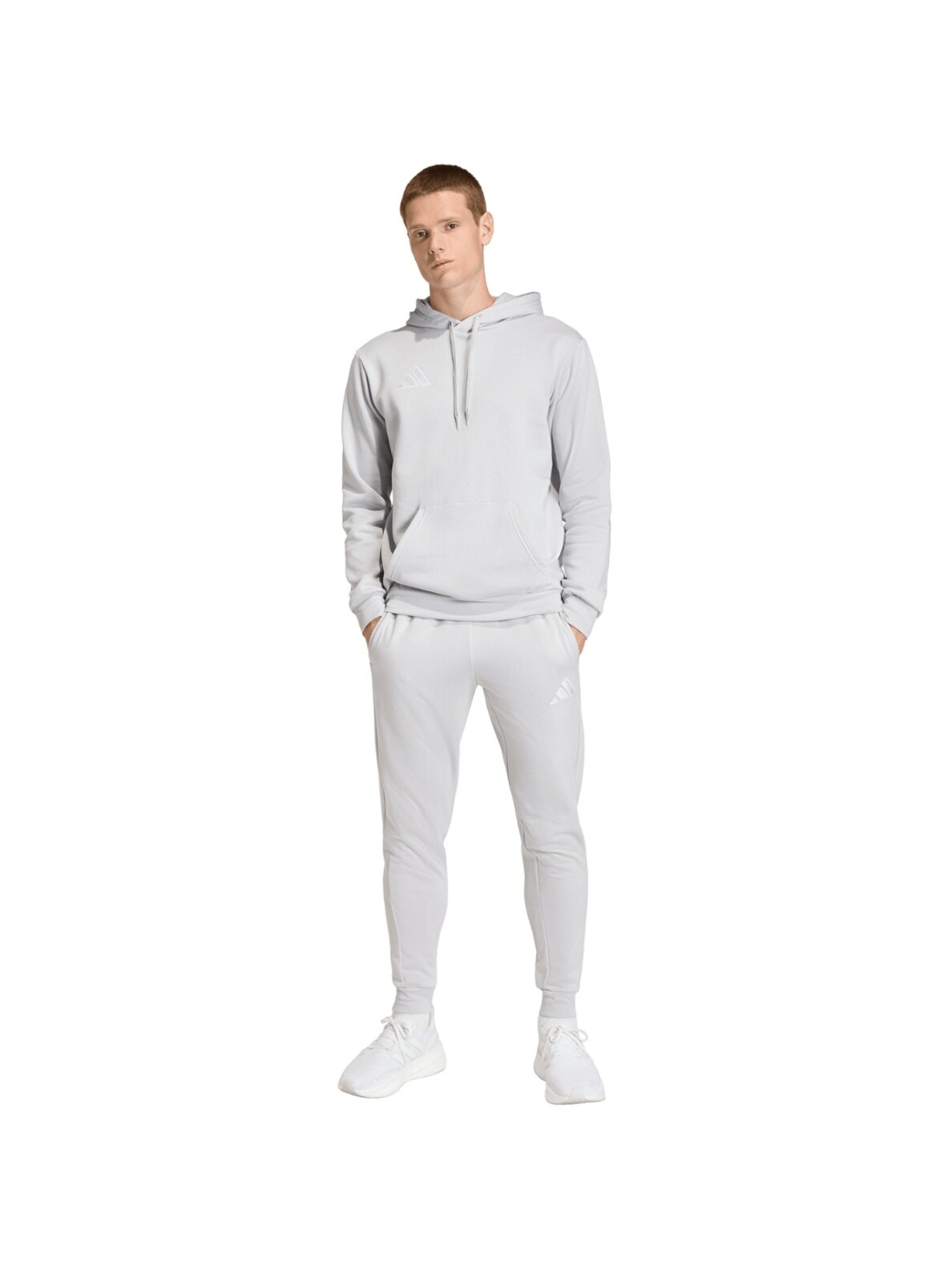 adidas Entrada 26 Hoody vyrams pilka JZ6578 5
