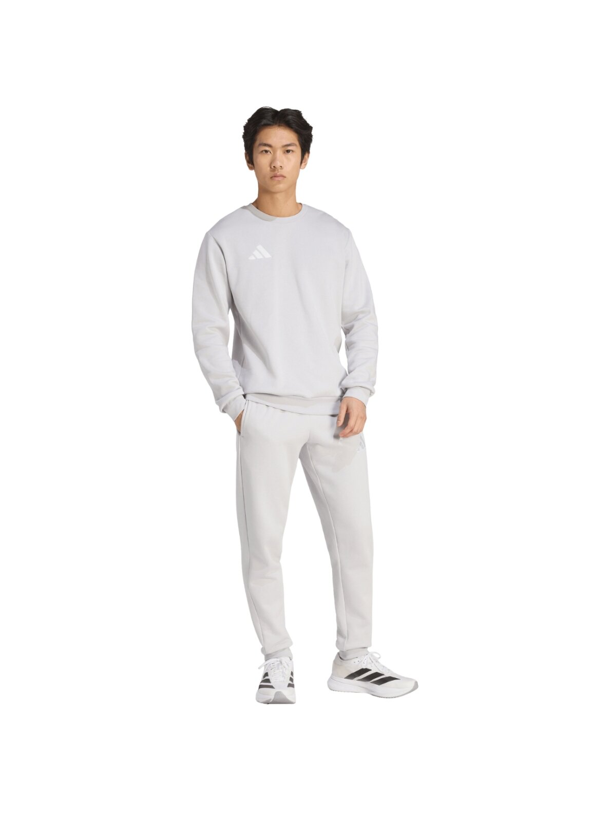 Adidas Entrada 26 Sweat Top džemperis vyrams pilkas JZ6572 5 Adidas Entrada 26 Sweat Top džemperis vyrams pilkas JZ6572 5