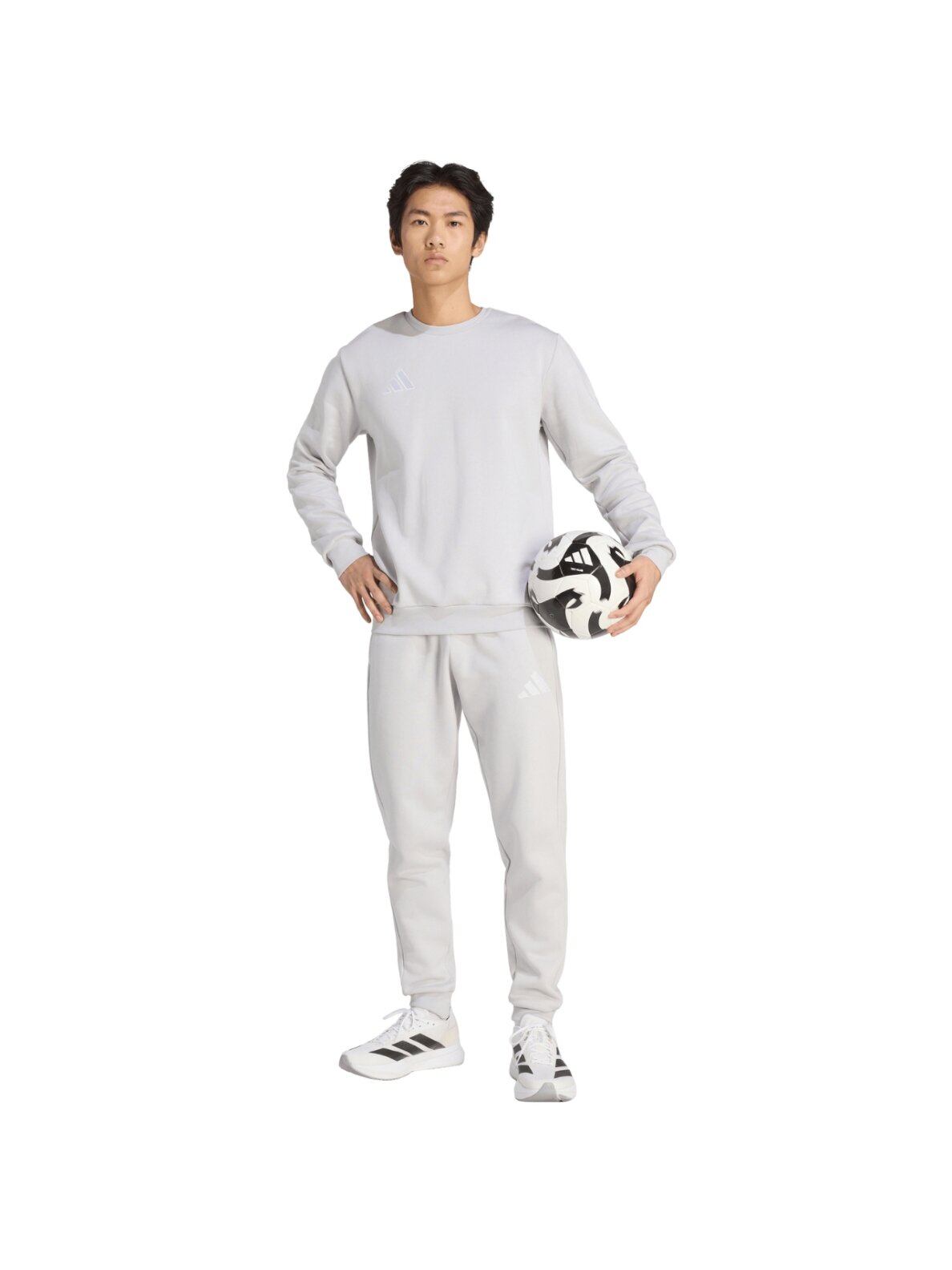 Adidas Entrada 26 Sweat Top džemperis vyrams pilkas JZ6572 6