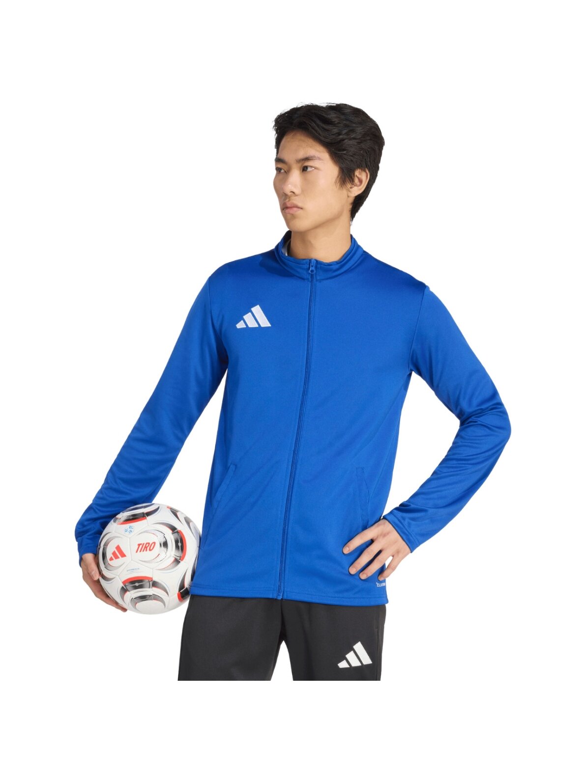 Vyriškas džemperis Adidas Entrada 26 Track mėlynas JZ6593 Vyriškas džemperis Adidas Entrada 26 Track mėlynas JZ6593