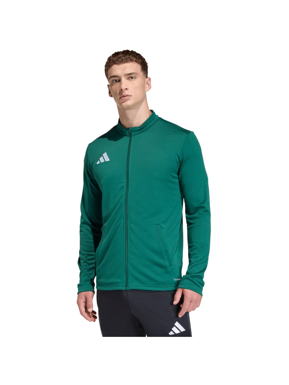 Adidas Entrada 26 Track vyriška džemperis žalia KE9835 Adidas Entrada 26 Track vyriška džemperis žalia KE9835