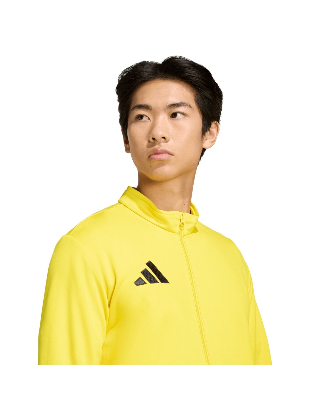 Adidas Entrada 26 Track vyriška sportinė striukė geltona JZ6588 3 Adidas Entrada 26 Track vyriška sportinė striukė geltona JZ6588 3