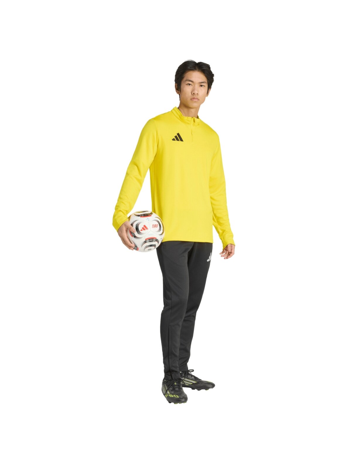 Adidas Entrada 26 Training Top džemperis vyrams geltonas JZ6657 6