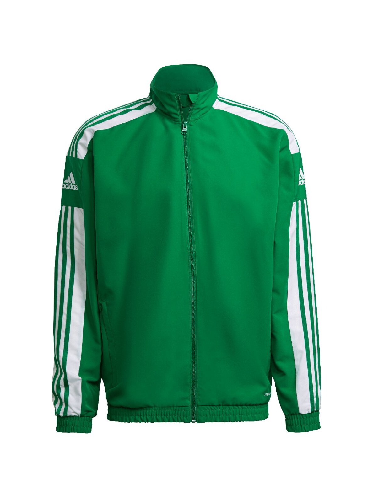 Adidas Squadra 21 Presentation Jacket vyriškas džemperis, žalias GP6447 Adidas Squadra 21 Presentation Jacket vyriškas džemperis, žalias GP6447