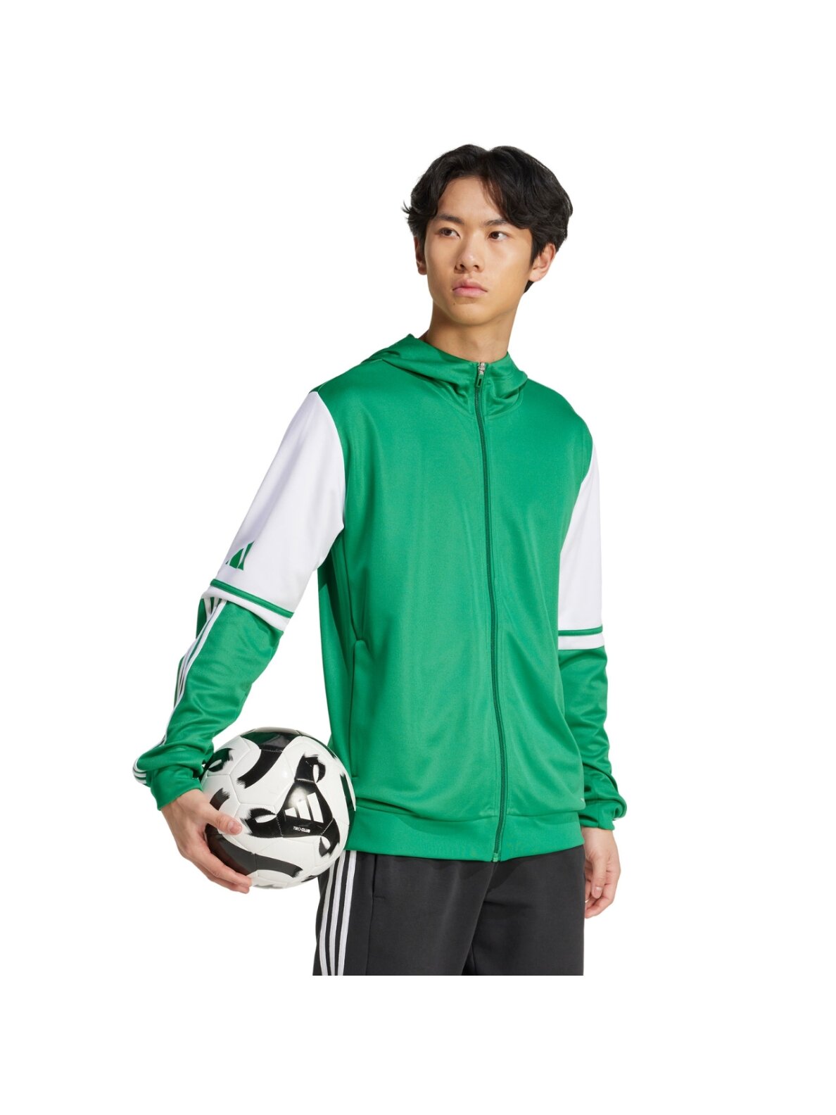 Adidas Squadra 25 Hoody vyrams žalia-balta JP3164