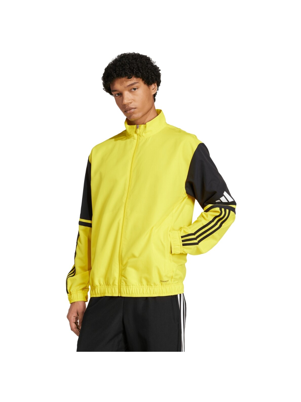 Adidas Squadra 25 Presentation vyriška džemperis geltona JP3385 3 Adidas Squadra 25 Presentation vyriška džemperis geltona JP3385 3