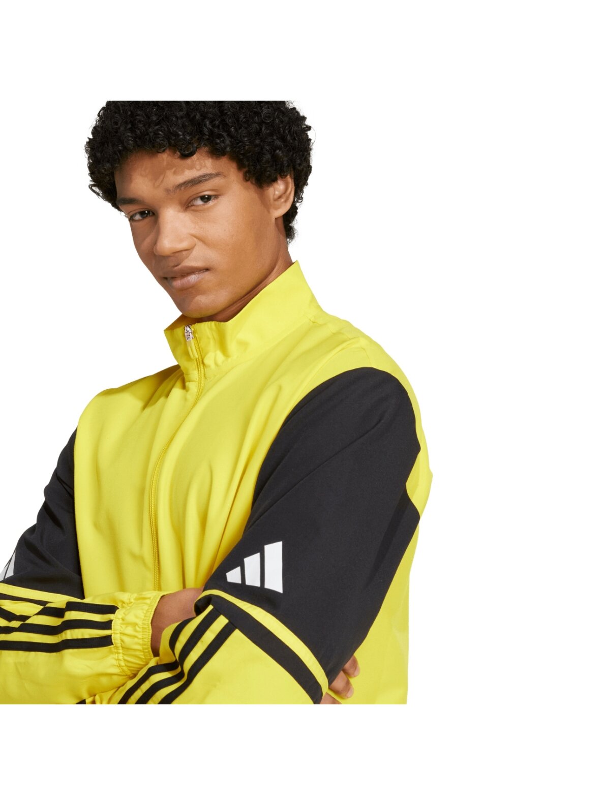 Adidas Squadra 25 Presentation vyriška džemperis geltona JP3385 4