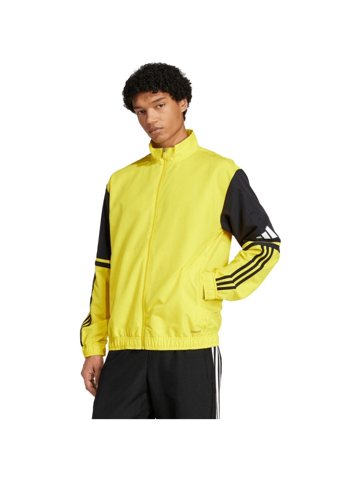 Adidas Squadra 25 Presentation vyriška džemperis geltona JP3385 Adidas Squadra 25 Presentation vyriška džemperis geltona JP3385