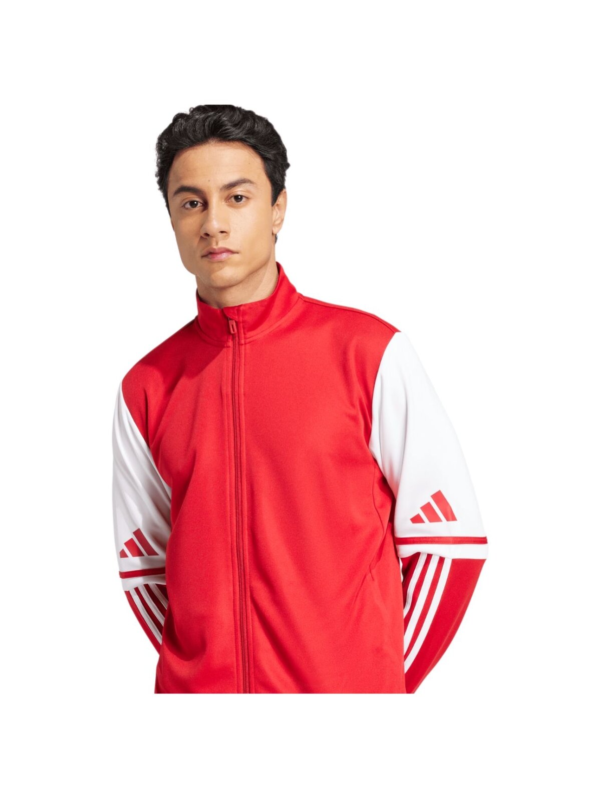 adidas Squadra 25 Training vyriška džemperis raudona-balta JD2979 3