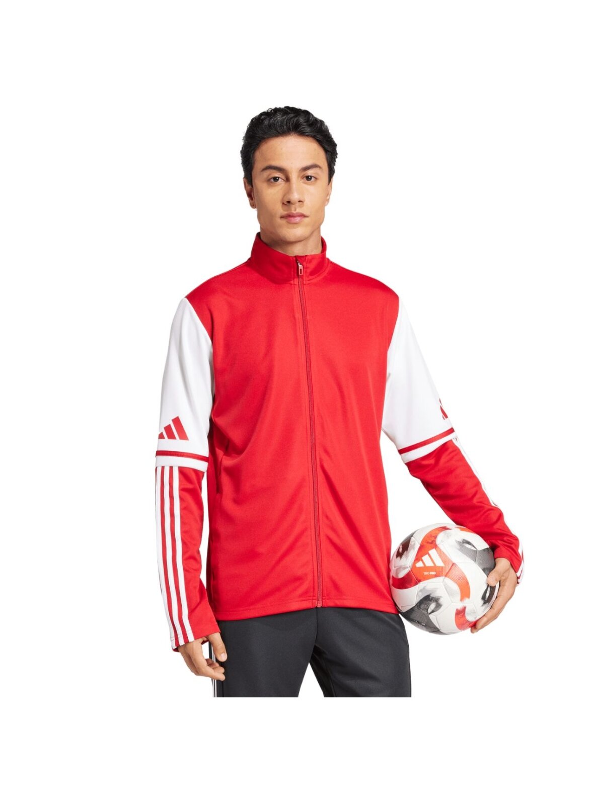 adidas Squadra 25 Training vyriška džemperis raudona-balta JD2979 4