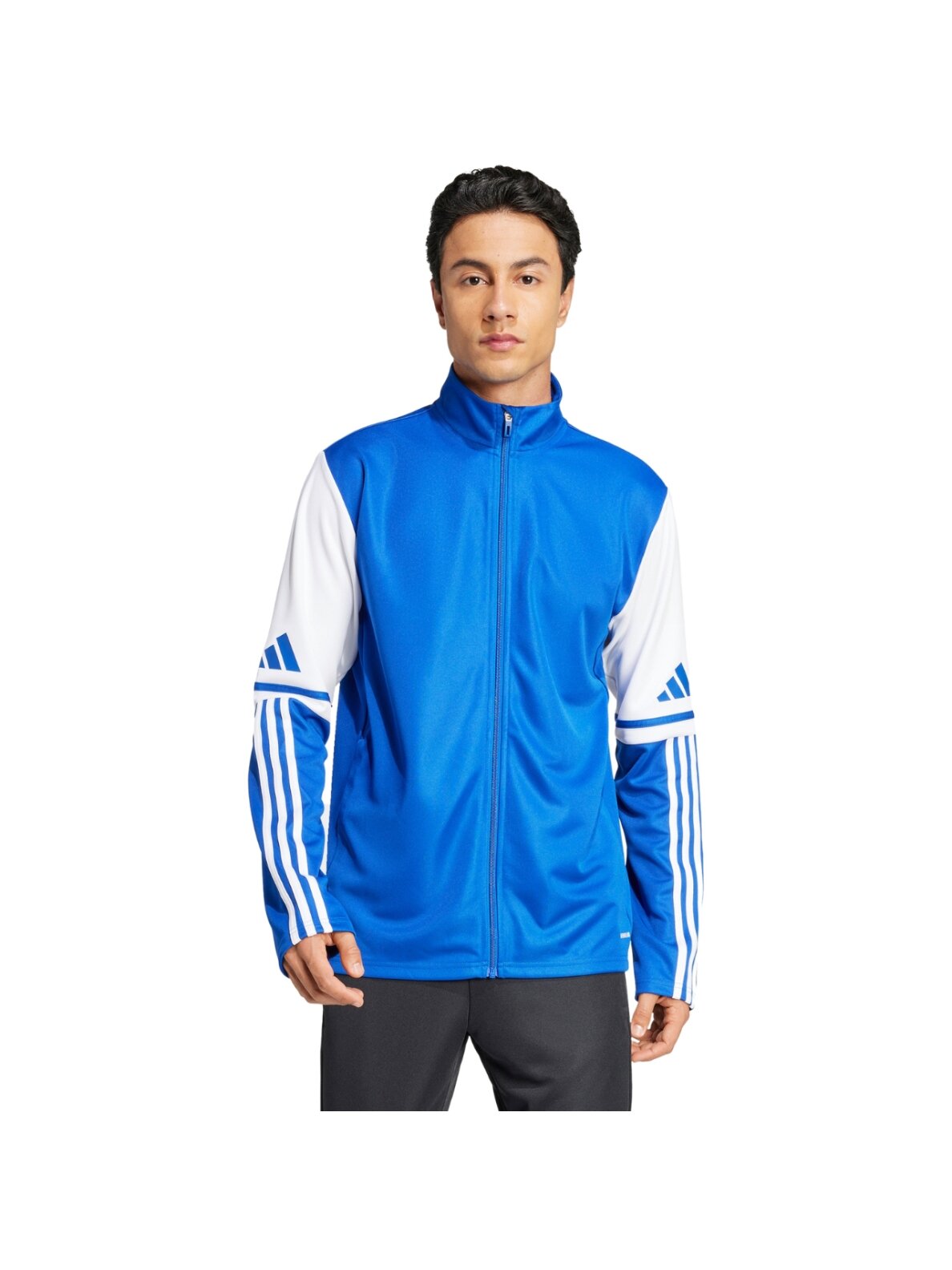 Adidas Squadra 25 Training vyrams mėlyna-balta džemperis JD2980 1 Adidas Squadra 25 Training vyrams mėlyna-balta džemperis JD2980 1