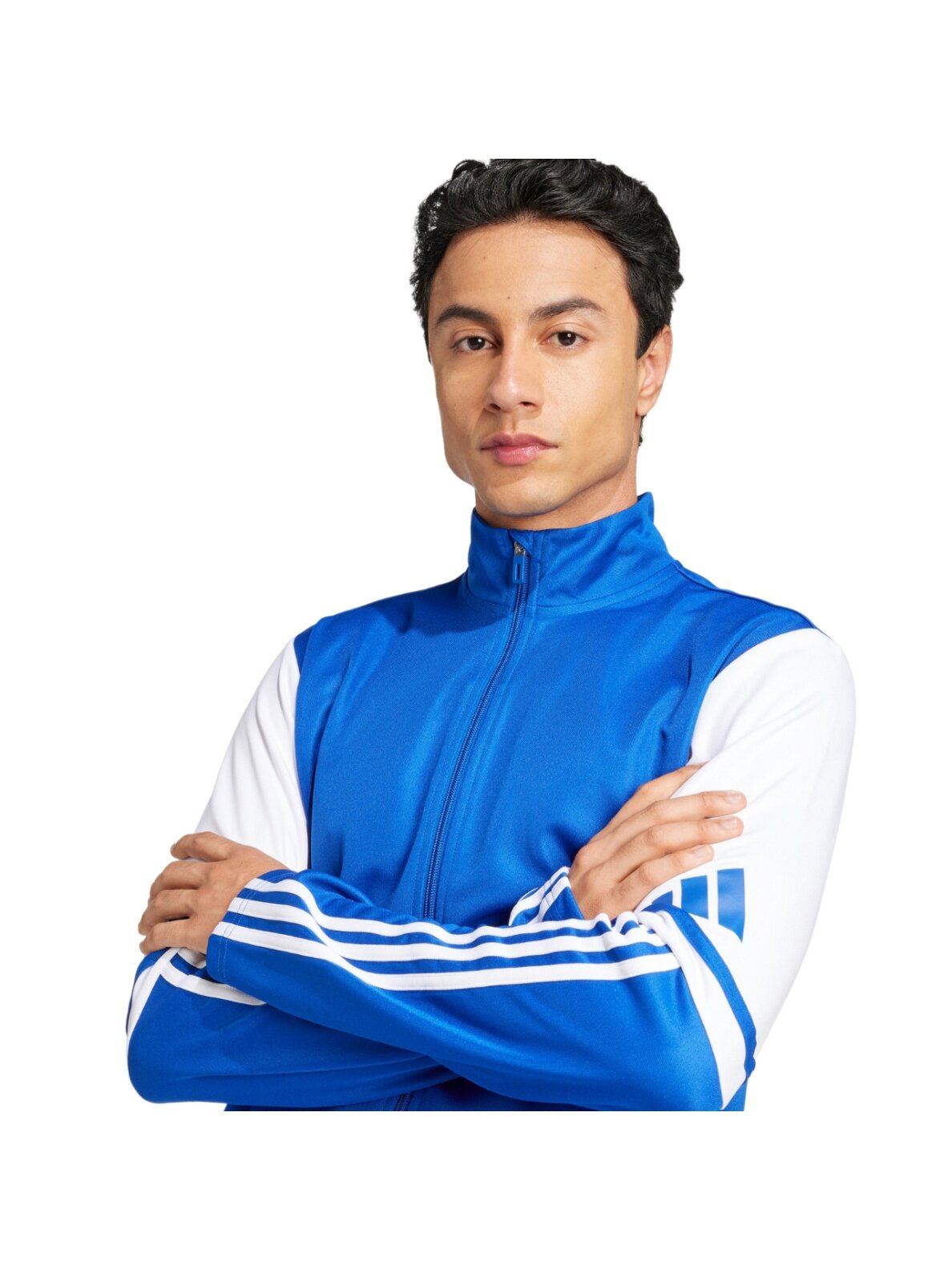 Adidas Squadra 25 Training vyrams mėlyna-balta džemperis JD2980 4 Adidas Squadra 25 Training vyrams mėlyna-balta džemperis JD2980 4