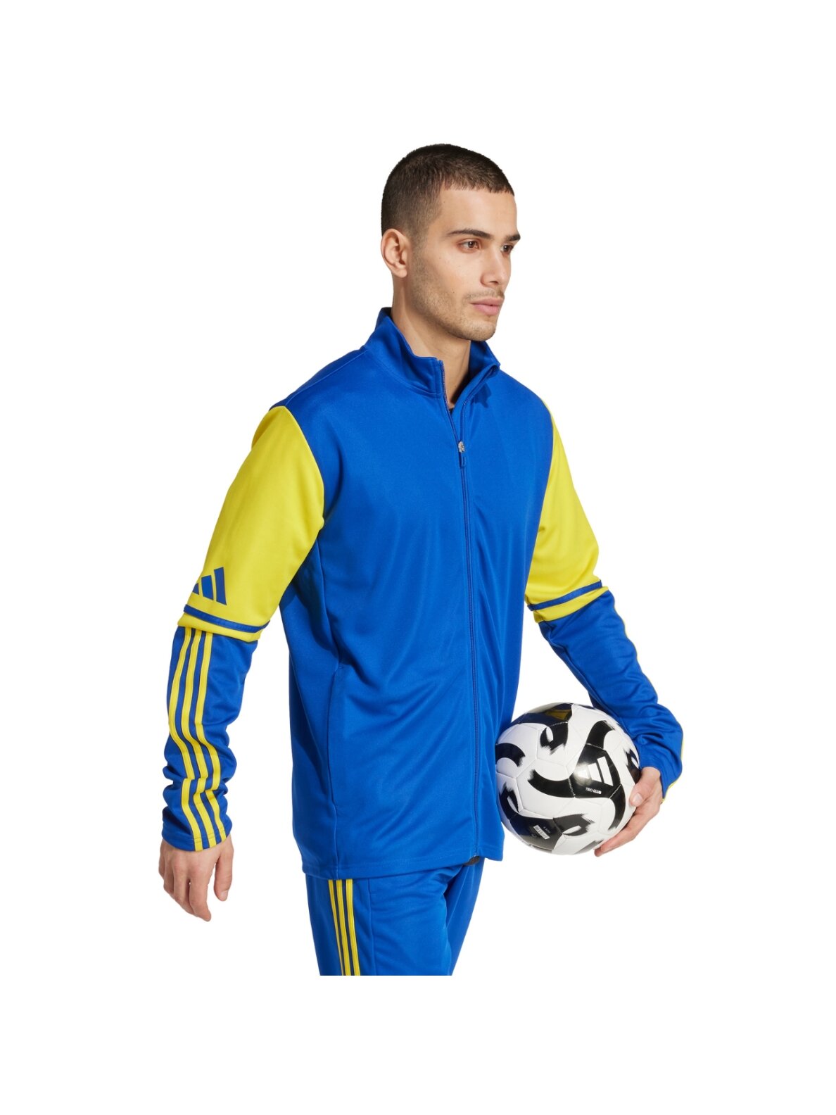 adidas Squadra 25 Training vyrams mėlyna-geltona džemperis JP3153 2 adidas Squadra 25 Training vyrams mėlyna-geltona džemperis JP3153 2
