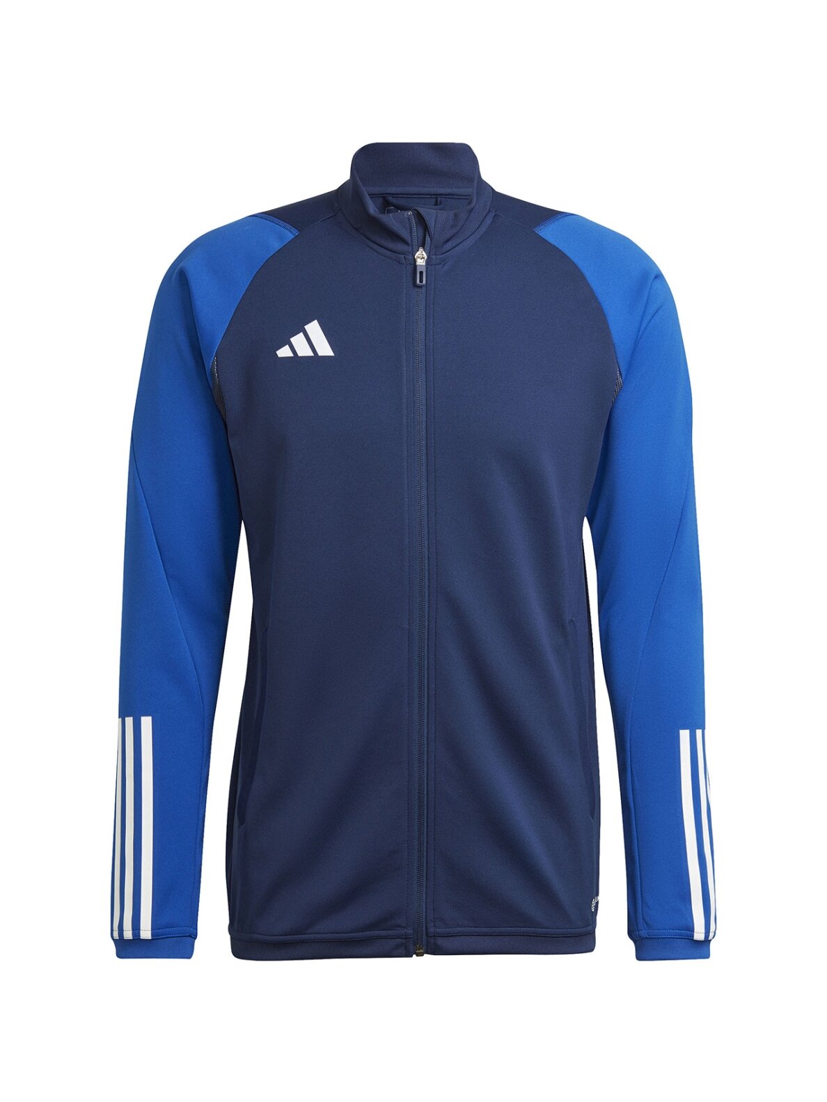 Adidas Tiro 23 Competition Training vyriškas džemperis, tamsiai mėlynos ir mėlynos spalvos HK7649