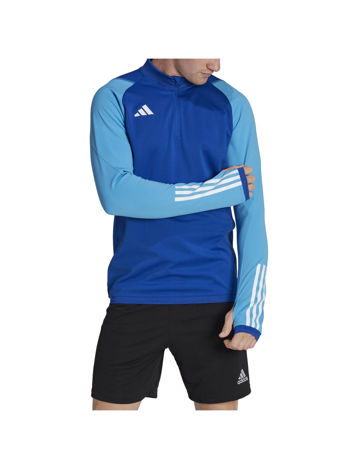 Vyriški adidas Tiro 23 Competition Training Top džemperiai, mėlyni HU1309 2