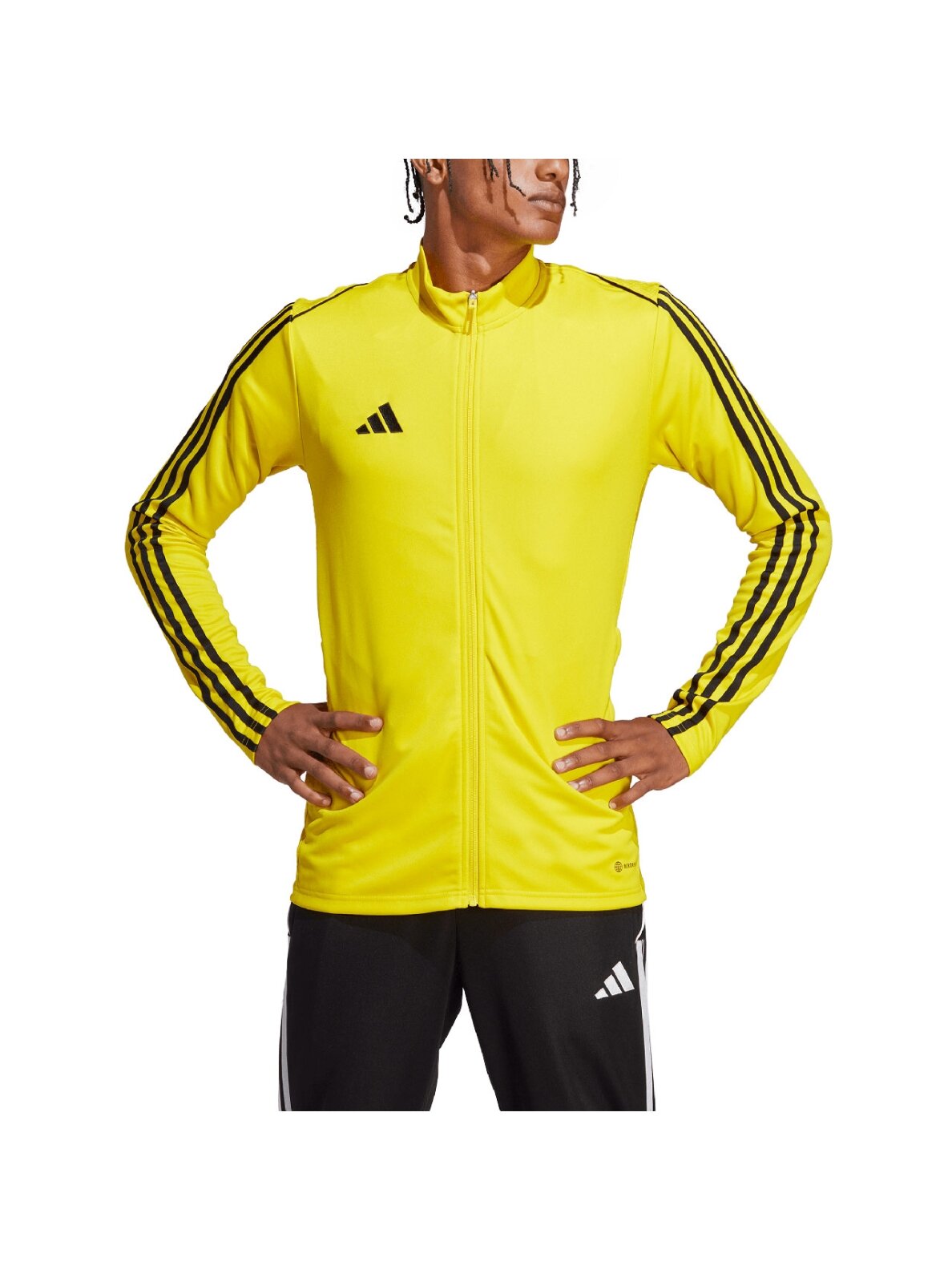 Vyriški Adidas Tiro 23 League Training Track Top džemperiai, geltoni IC7876 2