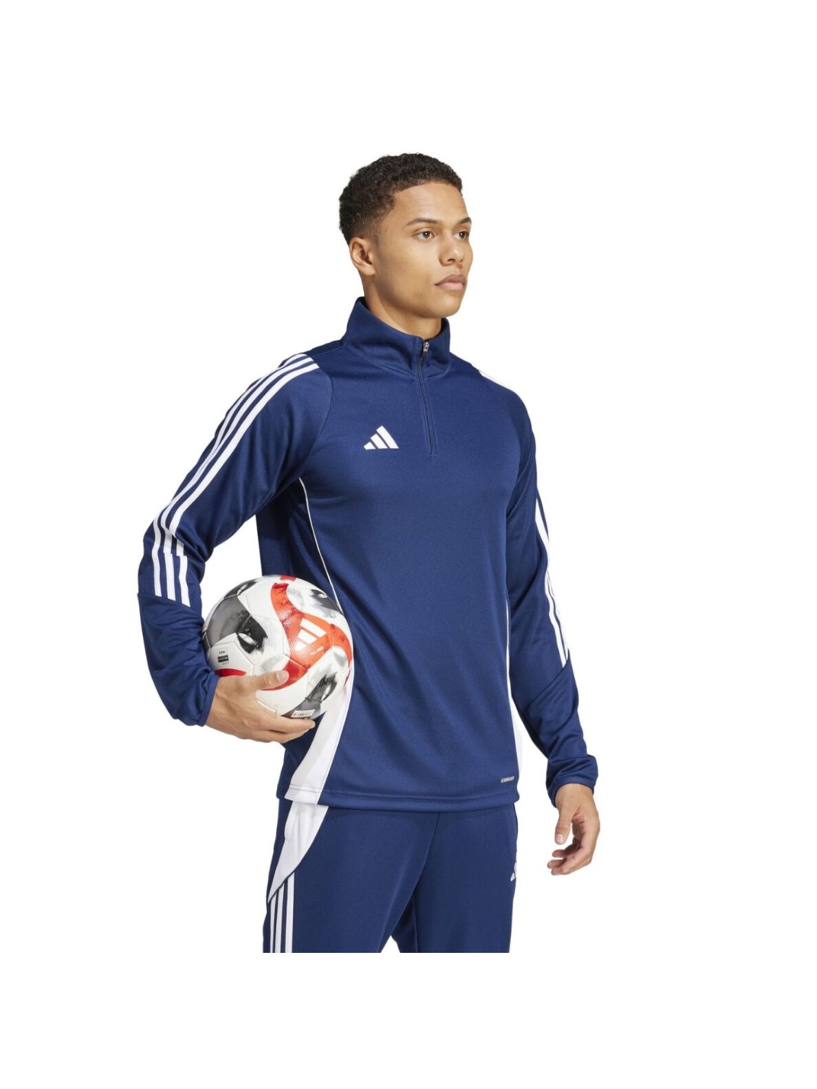 Vyriški adidas Tiro 24 Training Top džemperiai, tamsiai mėlyni IS1044 3 Vyriški adidas Tiro 24 Training Top džemperiai, tamsiai mėlyni IS1044 3