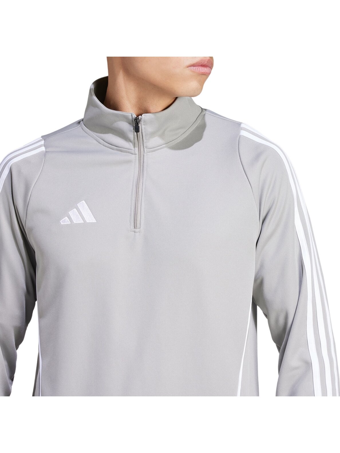 Vyriški „Adidas Tiro 24 Training Top“ džemperiai, pilki ir balti IS1041 4 Vyriški „Adidas Tiro 24 Training Top“ džemperiai, pilki ir balti IS1041 4