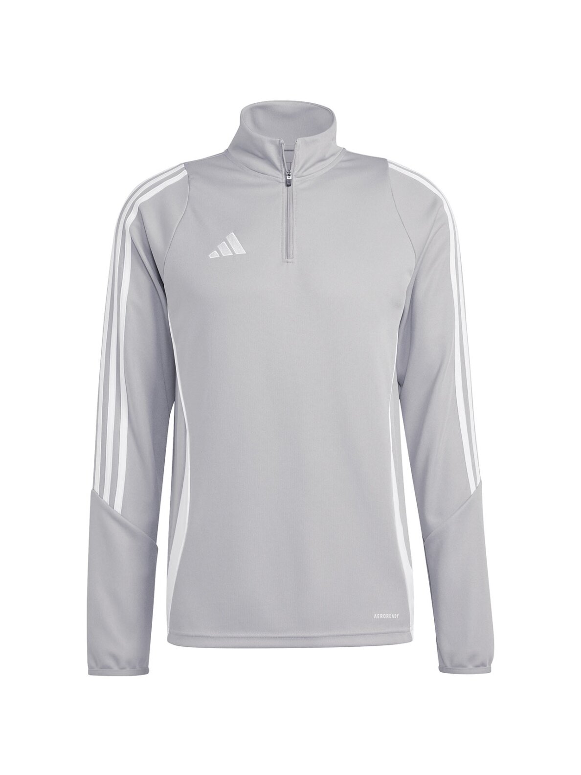 Vyriški „Adidas Tiro 24 Training Top“ džemperiai, pilki ir balti IS1041 Vyriški „Adidas Tiro 24 Training Top“ džemperiai, pilki ir balti IS1041
